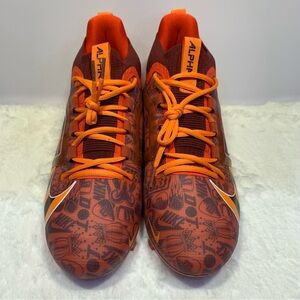 Nike Alpha Menace 4 Elite NRG Men's Football Cleats 'Picante Red' Size 11 New